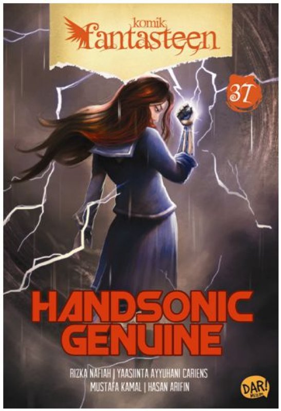 Cover Buku Komik Fantasteen#37:Handsonic Genuine