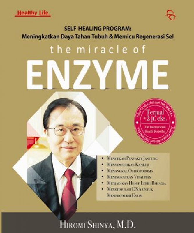 Cover Buku The Miracle Of Enzyme-Hc (New)