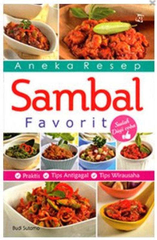 Cover Buku Aneka Resep Sambal Favorit