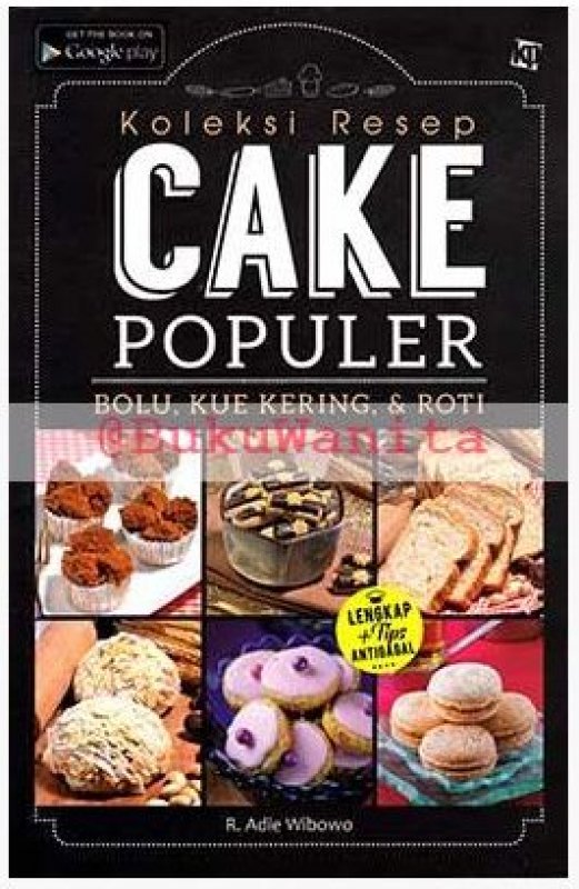 Cover Buku Koleksi Resep Cake Populer