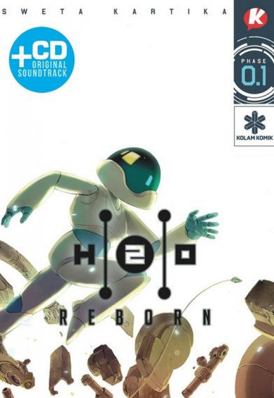 Cover Buku H2O Reborn 01 (Komik Plus CD)