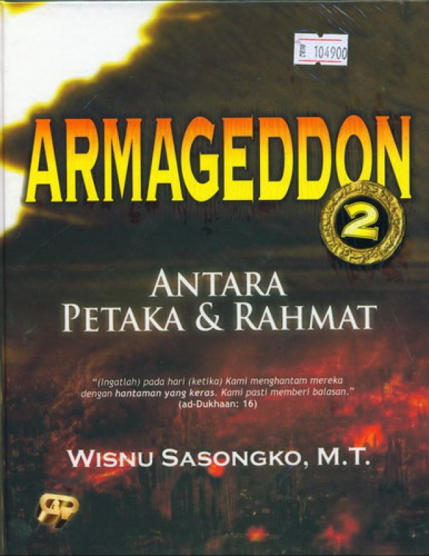 Cover Buku Armageddon 2: Antara Pekata dan Rahmat