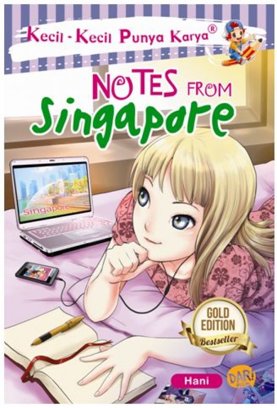 Cover Buku Kkpk.Notes From Singapore-New (Fresh Stock)