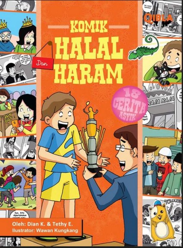 Cover Buku Komik Halal dan Haram