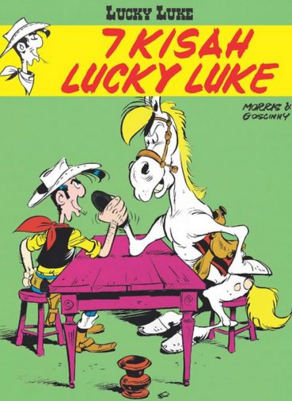 Cover Buku LC: Lucky Luke - 7 Kisah Lucky Luke
