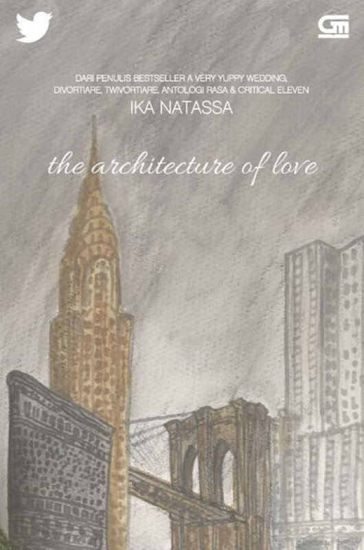 Cover Buku The Architecture of Love (Non TTD)