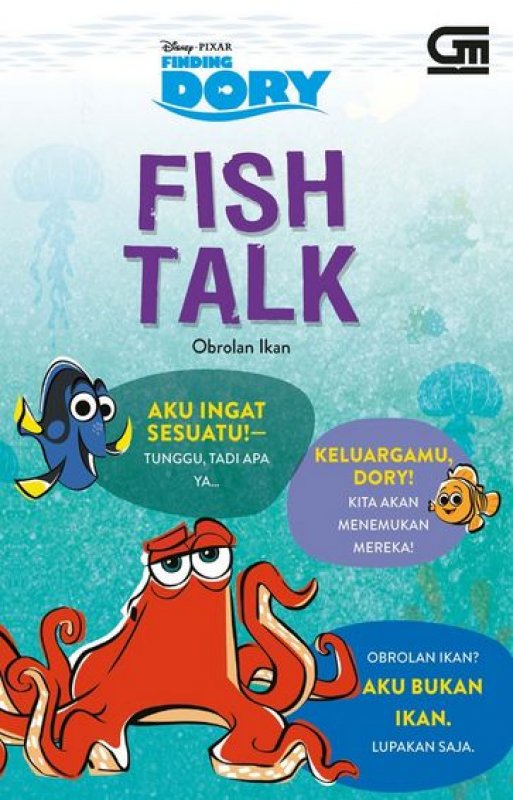 Cover Buku Finding Dory: Obrolan Ikan (Fish Talk)