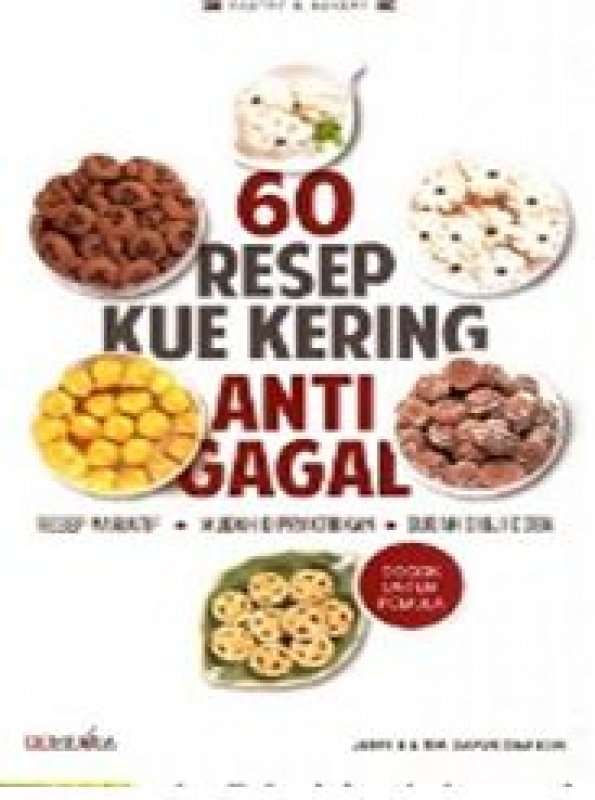 Cover Buku 60 Resep Kue Kering Anti Gagal