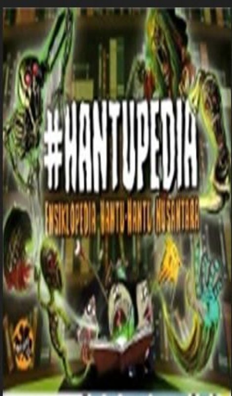 Cover Buku #Hantupedia : Ensiklopedia Hantu Nusantara