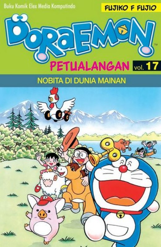 Cover Buku Doraemon Petualangan 17 (Terbit Ulang)