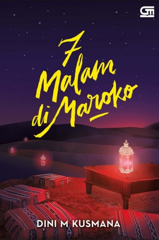 Cover Buku 7 Malam di Maroko