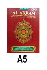 AL-AKRAM Ukuran A5 Per Kata (Cover Merah)