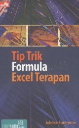 Tip-Trik Formula Terapan Excel