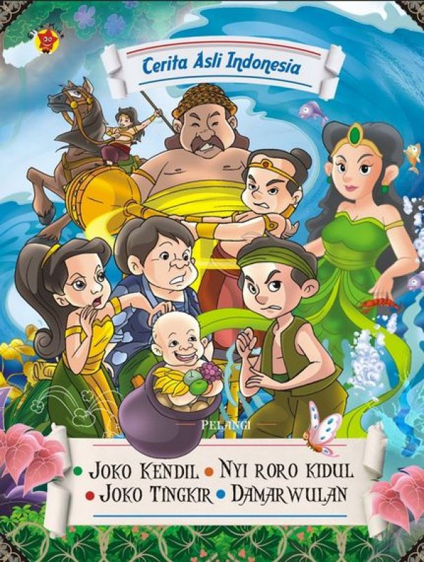 Cover Buku Cerita Asli Indonesia Terkenal