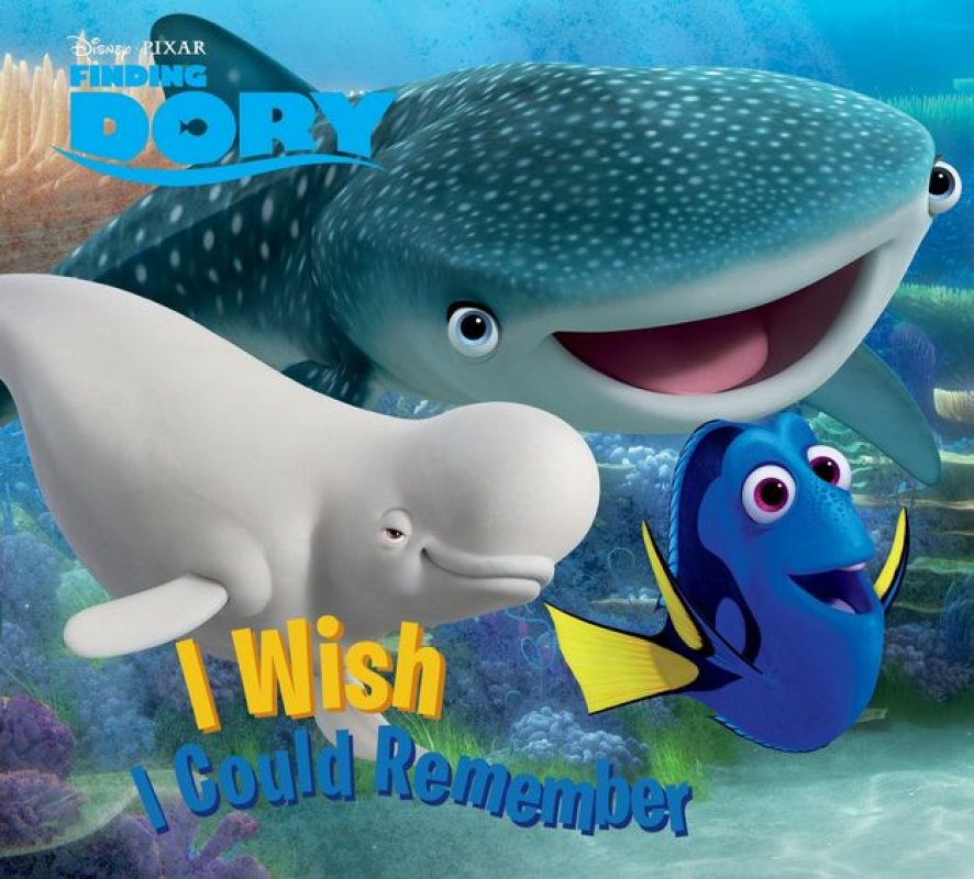 Cover Buku Sticker Puzzle Finding Dory - I Wish I Could Remember