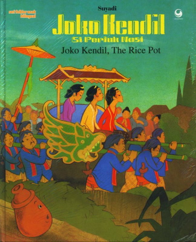 Cover Buku Joko Kendil - Si Periiuk Nasi (Bilingual, HC)