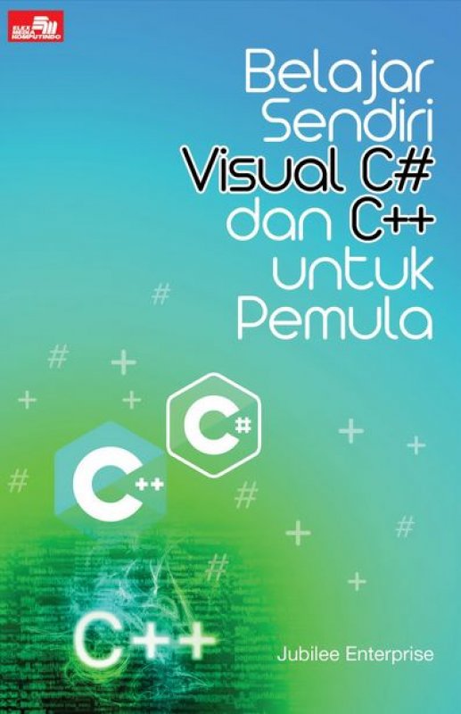 Cover Buku Belajar Sendiri Visual C# & C++ Untuk Pemula