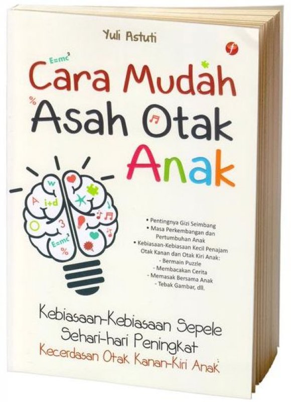 Cover Buku Cara Mudah Asah Otak Anak