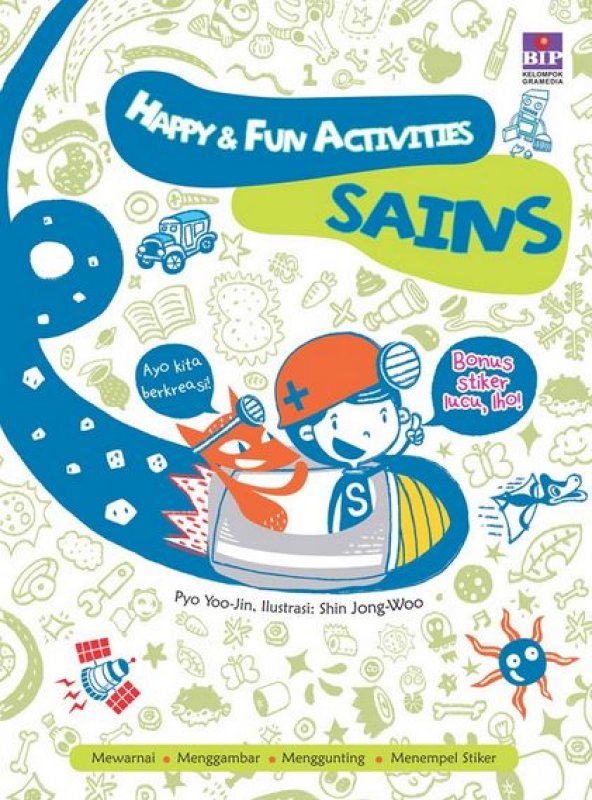 Cover Buku Happy And Fun Activities : Sains