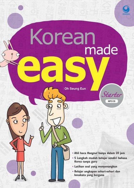 Cover Buku Korean Made Easy For Starter + CD