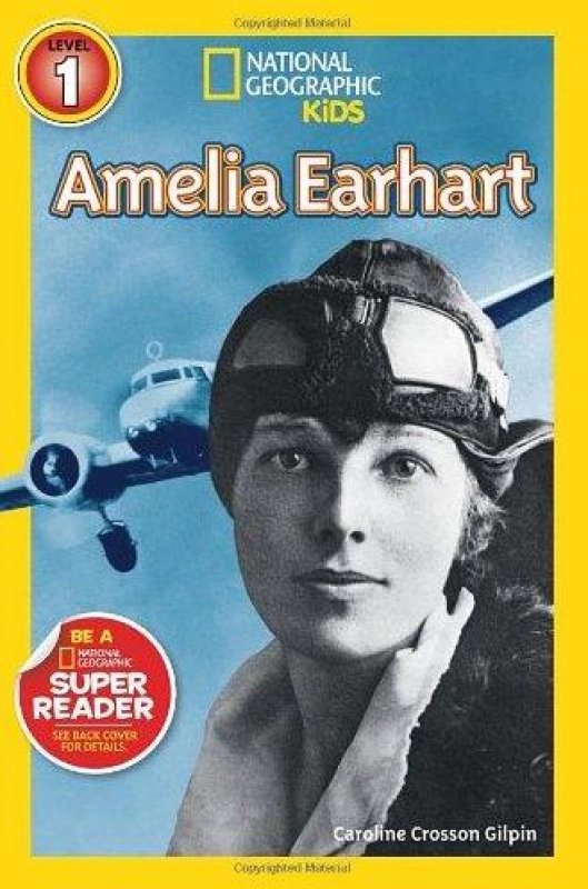 Cover Buku National Geographic Readers: Amelia Earhart