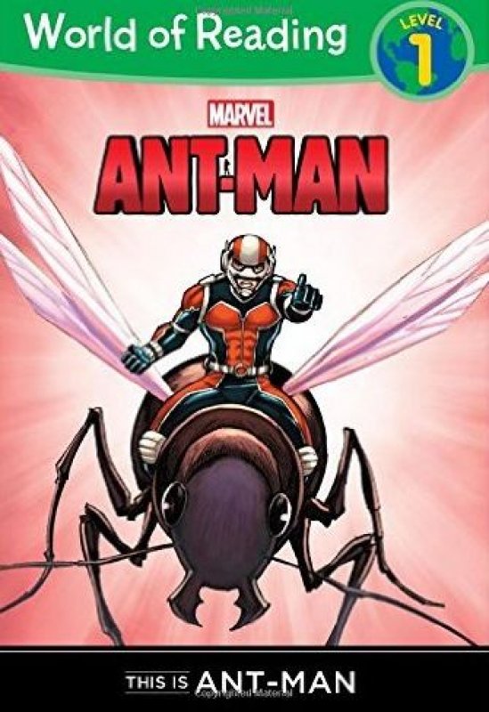 Cover Buku WOR : Ant Man This is Ant Man Level 1