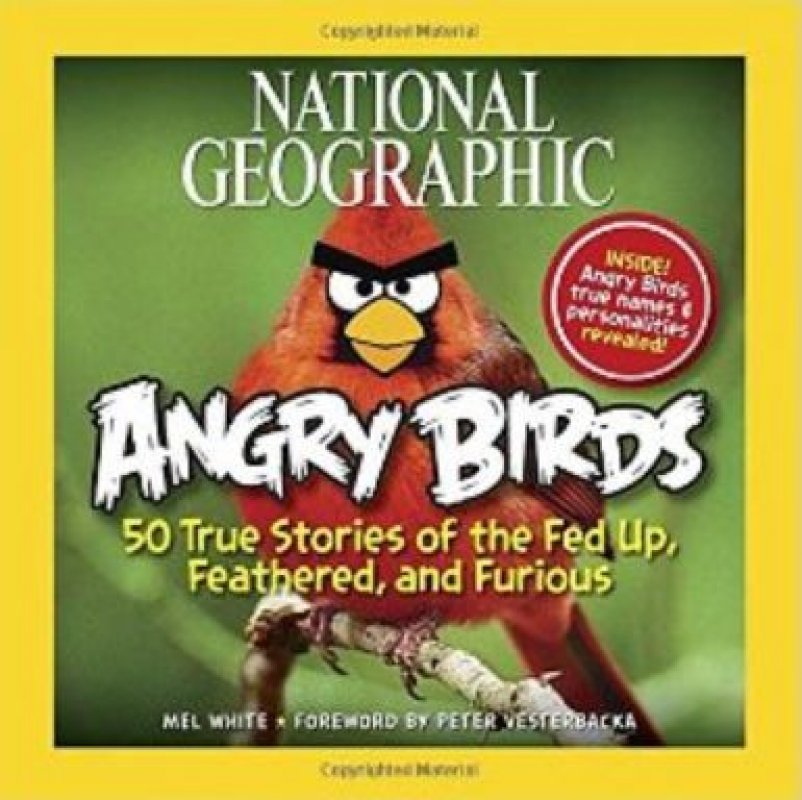 Cover Buku National Geographic Angry Birds: 50 True Stories of the Fed Up, Feathered, and Furious