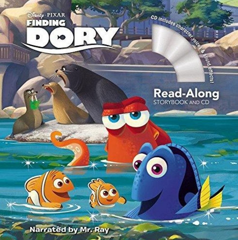 Cover Buku Disney Finding Dory Read Along Book and CD