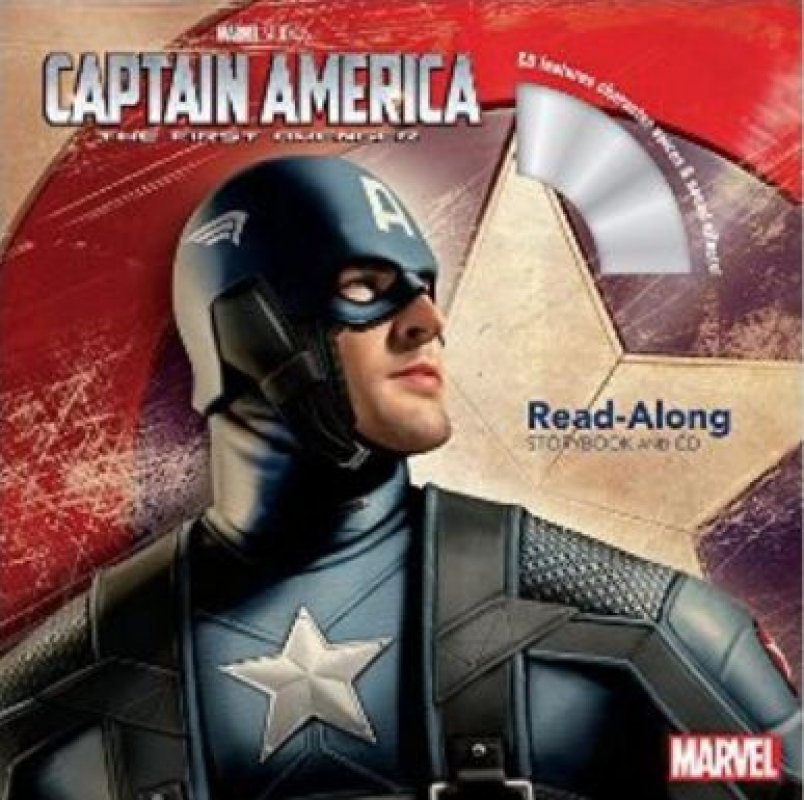Cover Buku Captain America : Read Along Story Book and CD
