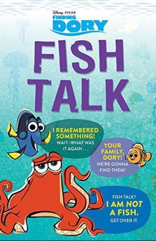 Cover Buku Disney Finding Dory Fish Talk
