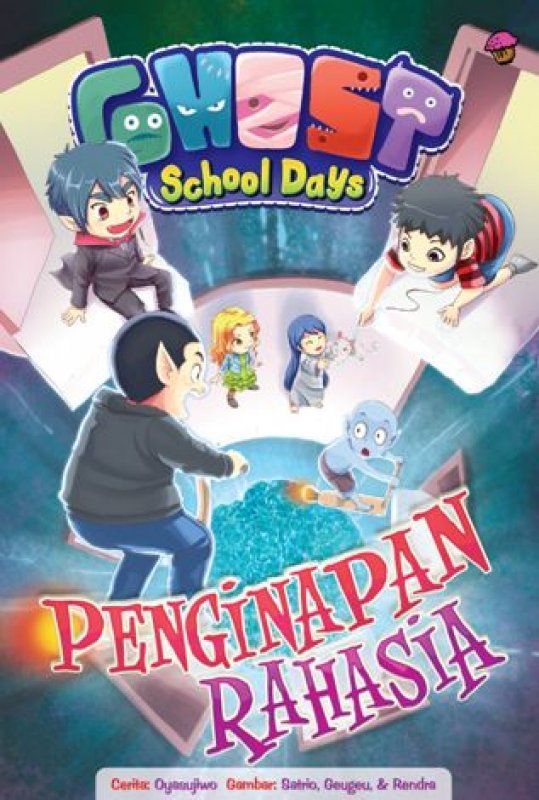 Cover Buku Komik Ghost School Days: Penginapan Rahasia