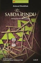 SABDA RINDU: Antologi Puisi Achmad Ubaidillah