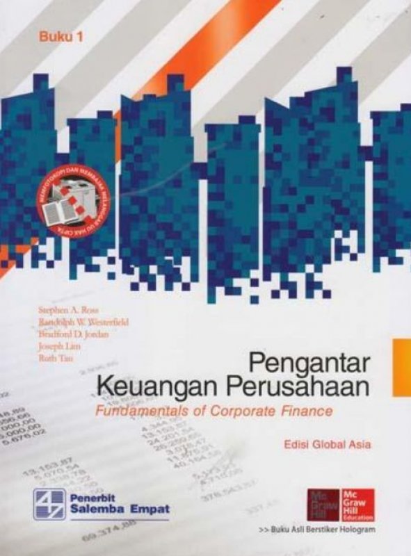 Cover Buku Pengantar Keuangan Perusahaan E-Asia Buku 1