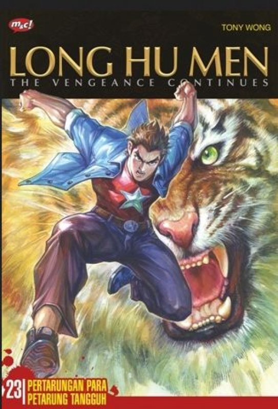 Cover Buku Long Hu Men The Vengeance Continues 23