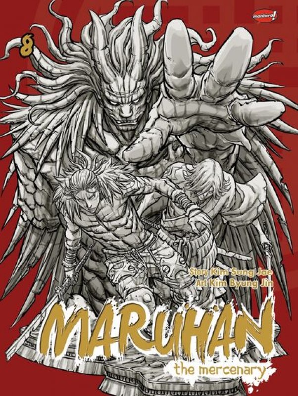 Cover Buku Maruhan The Mercenary 08