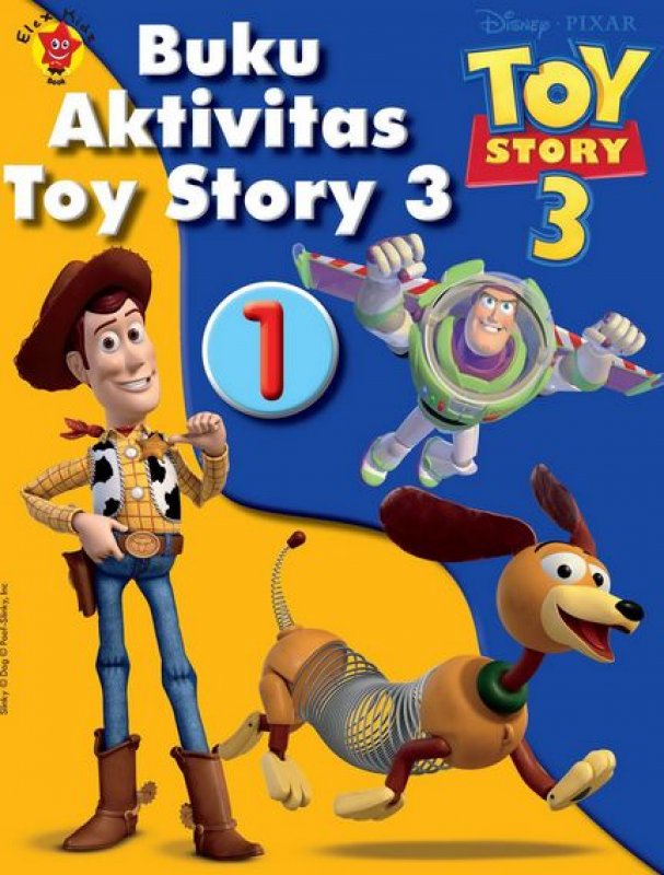 Cover Buku Aktivitas Toy Story 3: 1