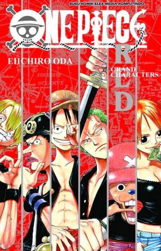 Cover Buku One Piece Red Grand Characters