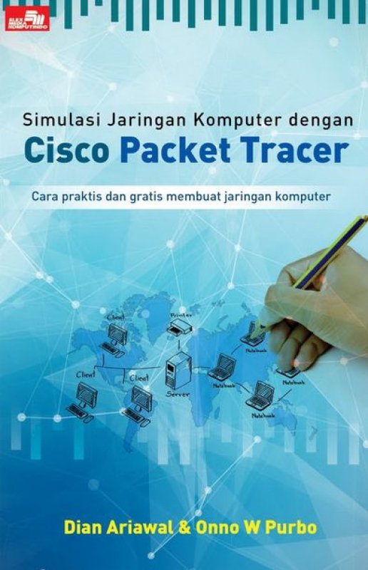 Cover Buku Simulasi Jaringan Komputer Dengan Cisco Packet Tracer
