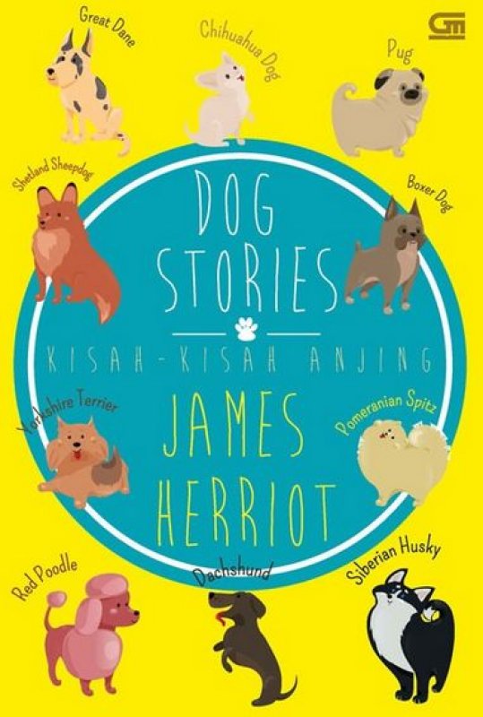 Cover Buku Kisah-Kisah Anjing (Dog Stories) - Cover Baru