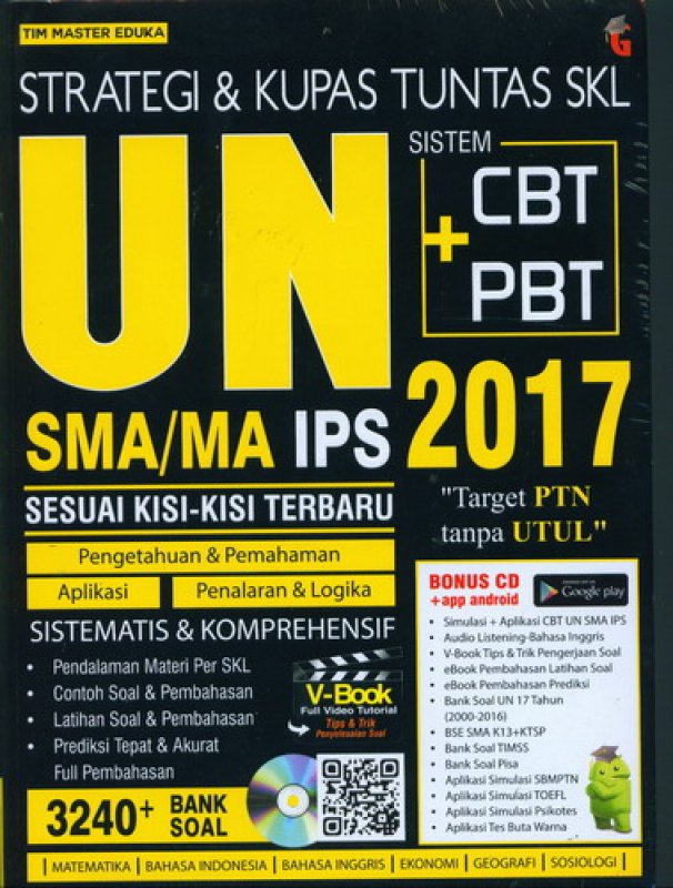 Buku Strategi Dan Kupas Tuntas Skl Un Sma Ma Ips 2017 Bukukita