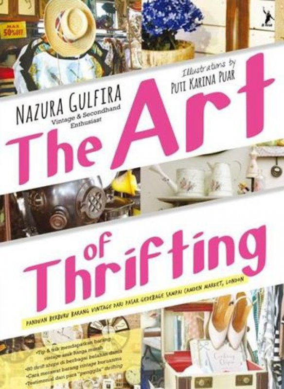 Cover Buku The Art Of Thrifting
