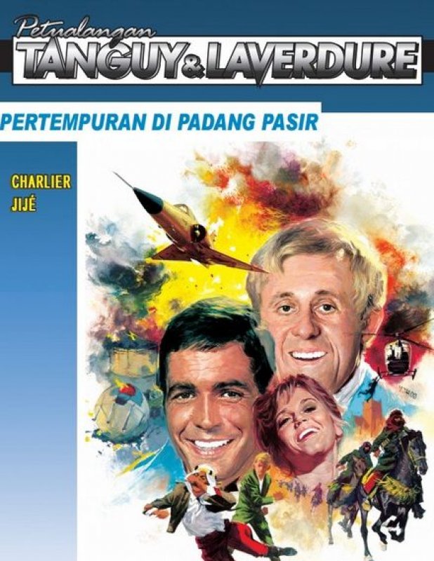 Cover Buku LC: Tanguy & Laverdure - Pertempuran di Padang Pasir