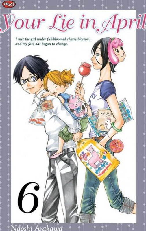 Cover Buku Your Lie In April 06