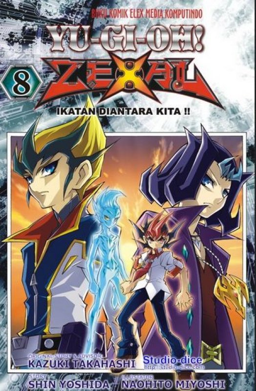 Cover Buku Yu-Gi-Oh Zexal 08