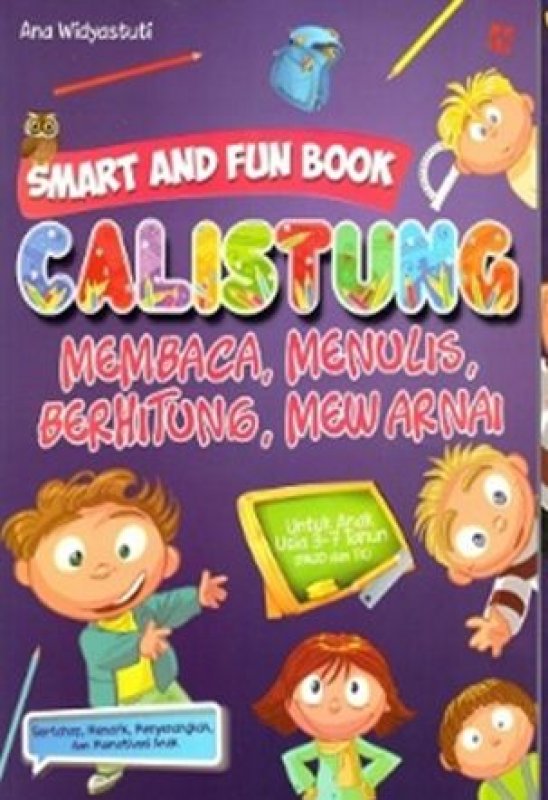 Cover Buku Smart And Fun Book Calistung Membaca, Menulis, Berhitung, Mewarnai