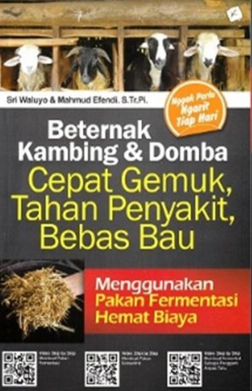 Cover Buku Beternak Kambing dan Domba Cepat Gemuk, Tahan Penyakit, Bebas Bau