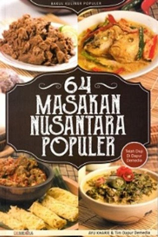 Cover Buku 64 Masakan Nusantara Populer