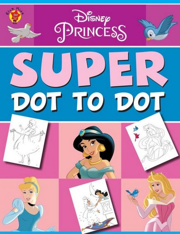 Cover Buku Super Dot To Dot Disney Princess