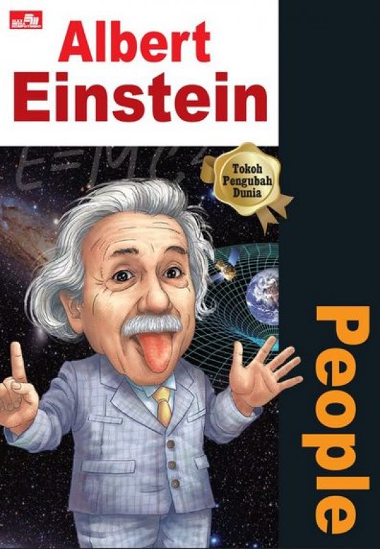 Cover Buku Why? People - Albert Einstein (sang penemu teori relativity)