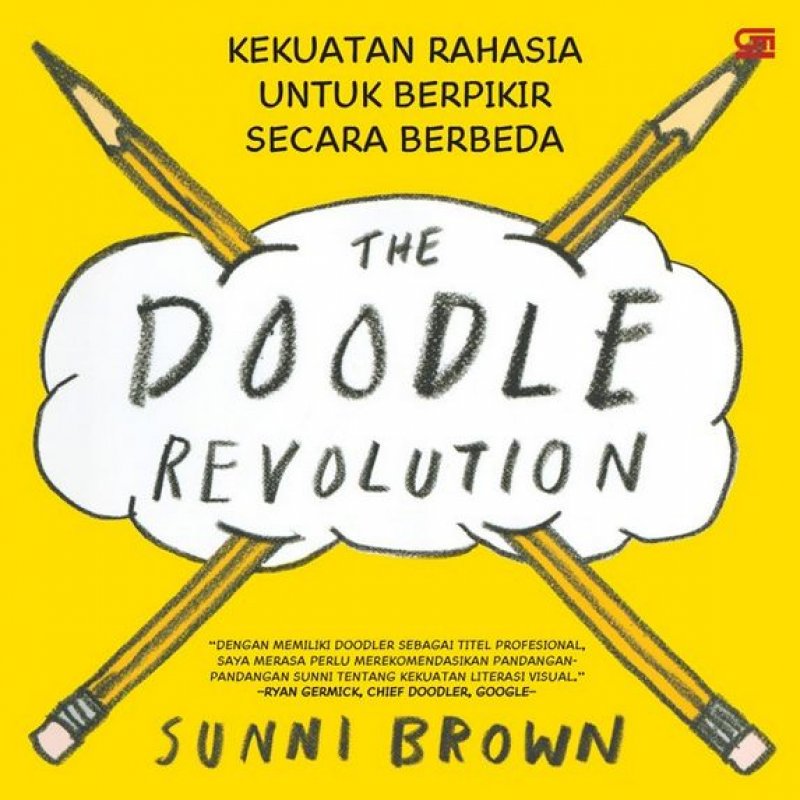 Cover Buku The Doodle Revolution - Kekuatan Rahasia Untuk Berpikir Secara Berbeda